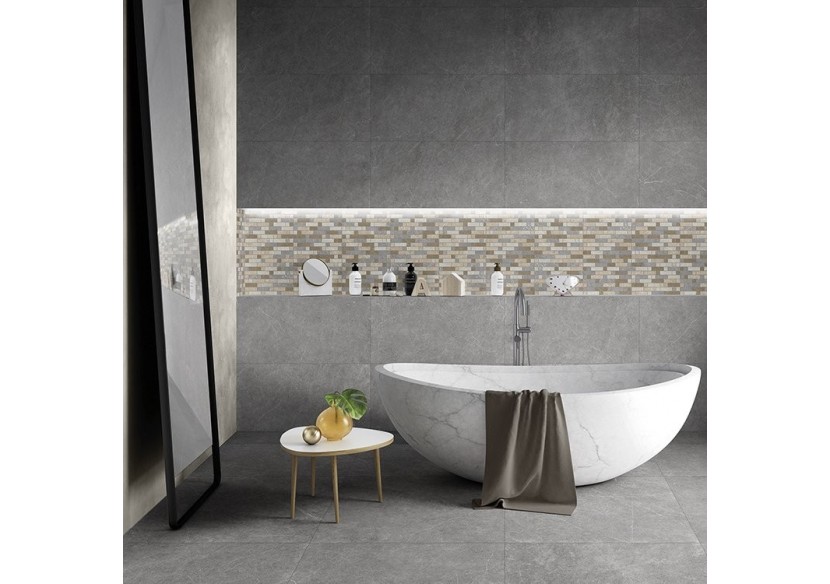 Time 80x80 Fog - Carrelage intérieur en Grès Cérame émaillé (GS) Rectifié - TI8080FO Time 80x80 Fog - Carrelage intérieur en Grès Cérame émaillé (GS) Rectifié - TI8080FO