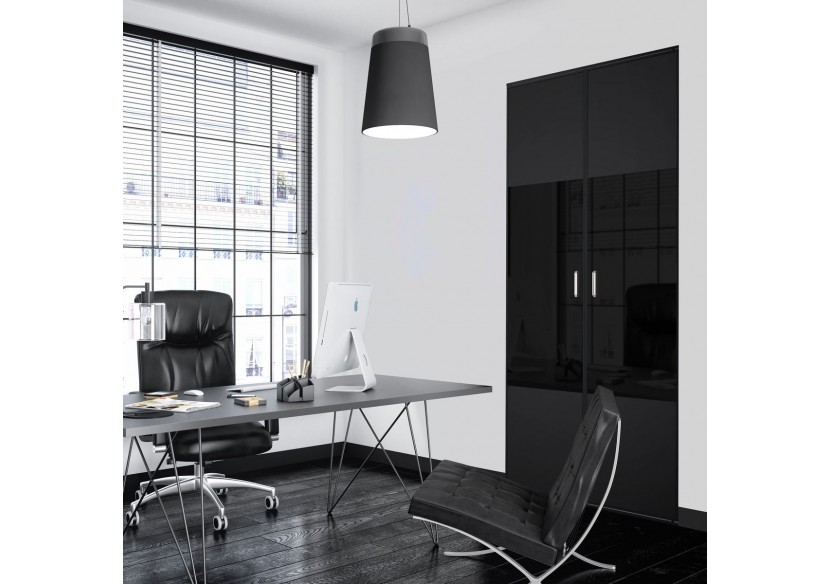 Façade de placard 2 portes pivotante Septième art - Kazed : Confort'Mat