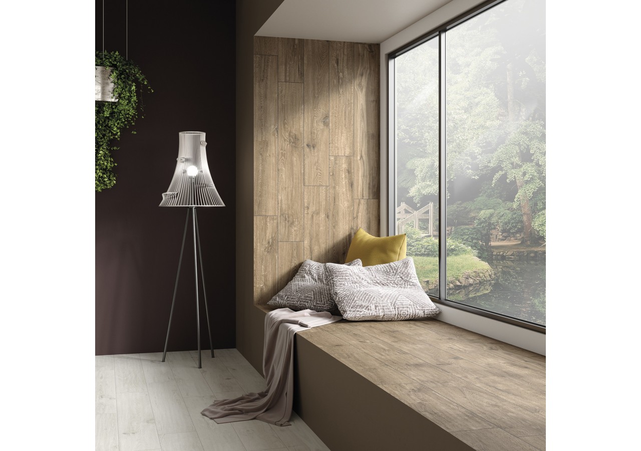 Tongass 20x120 Brun - Carrelage intérieur en Grès Cérame émaillé (GS) Rectifié - TON20BR