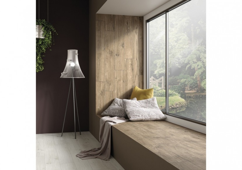 Tongass 20x120 Brun - Carrelage intérieur en Grès Cérame émaillé (GS) Rectifié - TON20BR