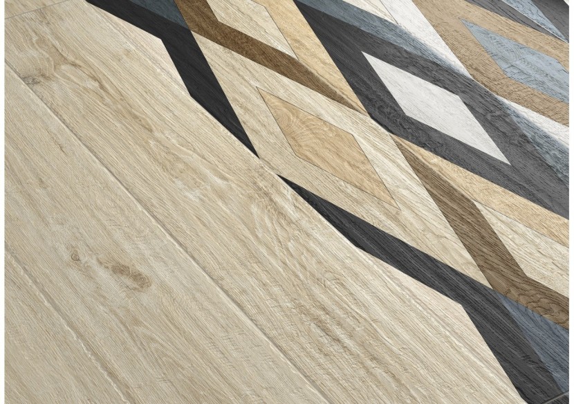 Tongass 20x120 Multicolore - Carrelage intérieur en Grès Cérame émaillé (GS) Rectifié - TON20DEC