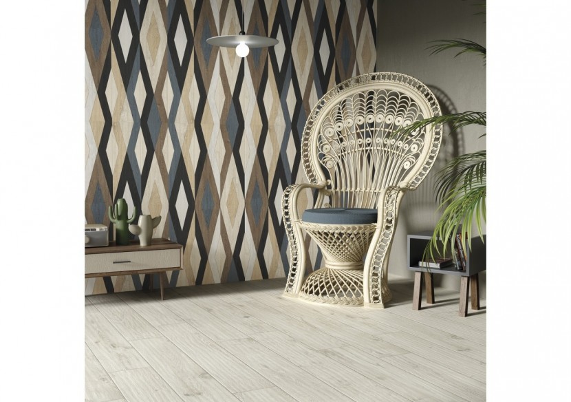 Tongass 20x120 Blanc - Carrelage intérieur en Grès Cérame émaillé (GS) Rectifié - TON20WH