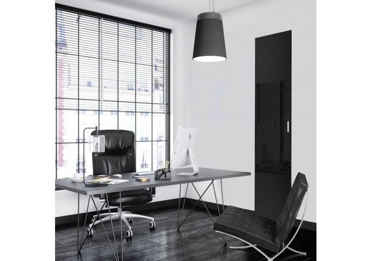 Façade de placard 1 portes pivotante Septième art - Kazed : Confort'Mat 2