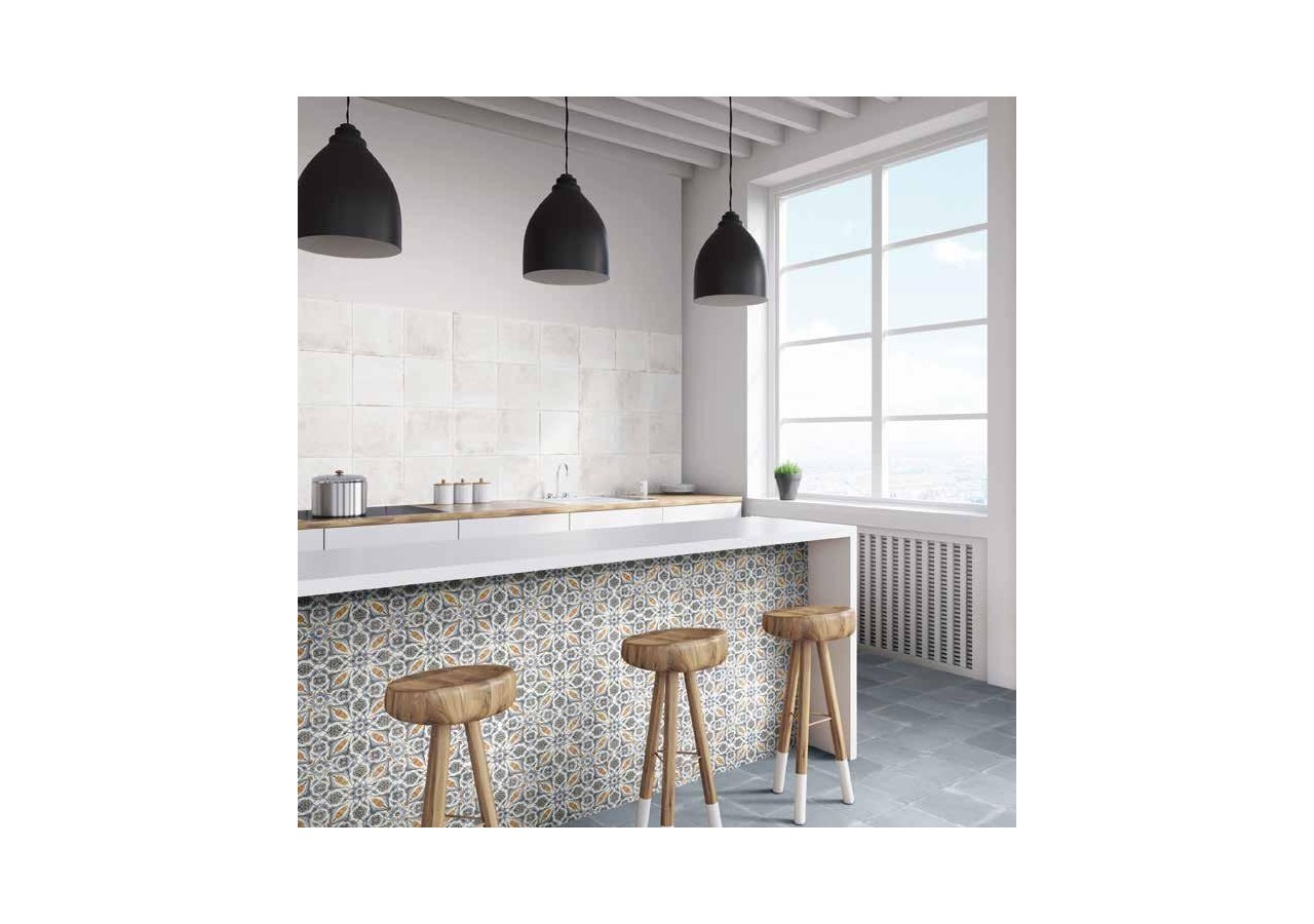 Vintage 20x20 Bleu - Carrelage intérieur en Grès Cérame émaillé (GS) Naturel - VINAV