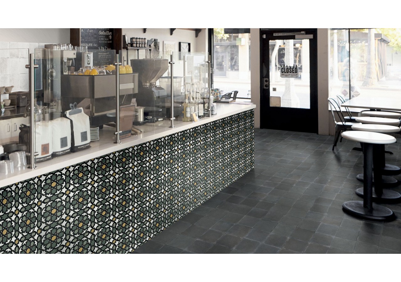 Vintage 20x20 Noir - Carrelage intérieur en Grès Cérame émaillé (GS) Naturel - VINNE