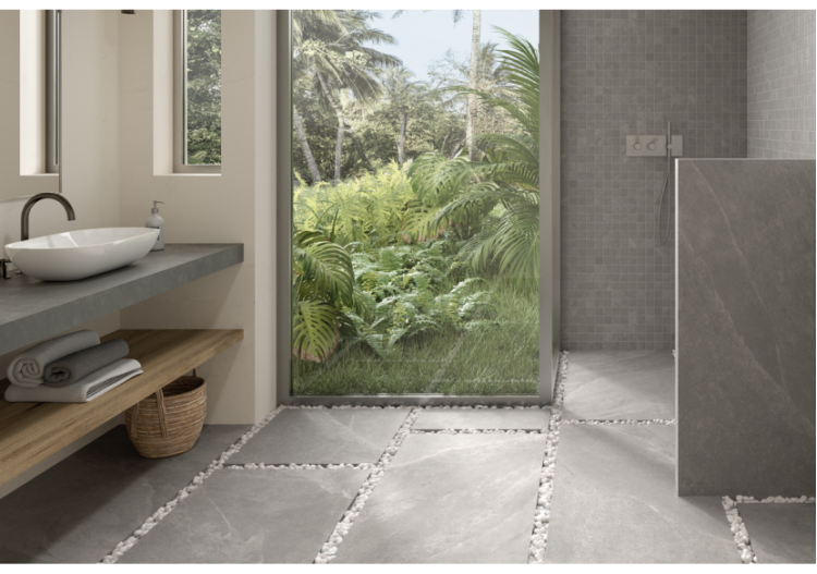 Wales 10x30 Gris - Carrelage intérieur en Grès Cérame émaillé (GS) Rectifié - 1004026 2