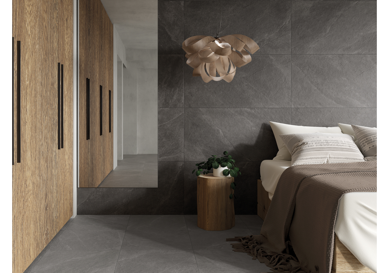 Wales 10x30 Gris - Carrelage intérieur en Grès Cérame émaillé (GS) Rectifié - 1004026