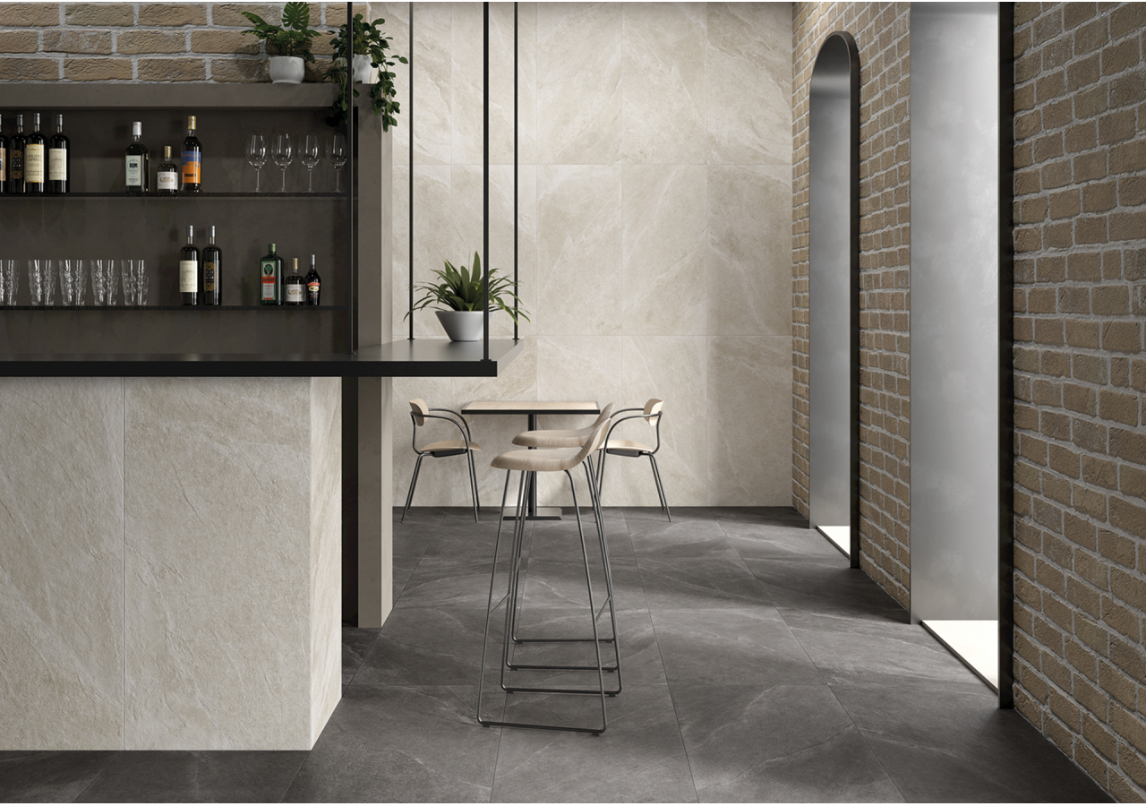 Wales 30x60 Anthracite - Carrelage intérieur en Grès Cérame émaillé (GS) Rectifié - 1004009