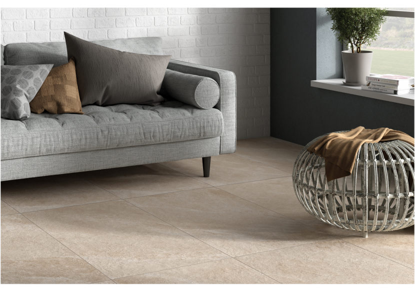 Wales 60x120 Beige - Carrelage extérieur en Grès Cérame émaillé (GS) Rectifié GRIP - 1004023