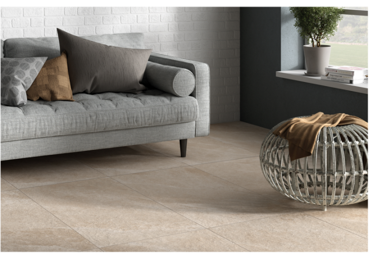 Wales 60x120 Beige - Carrelage intérieur et extérieur en Grès Cérame émaillé (GS) Rectifié GRIP - 1004014 2