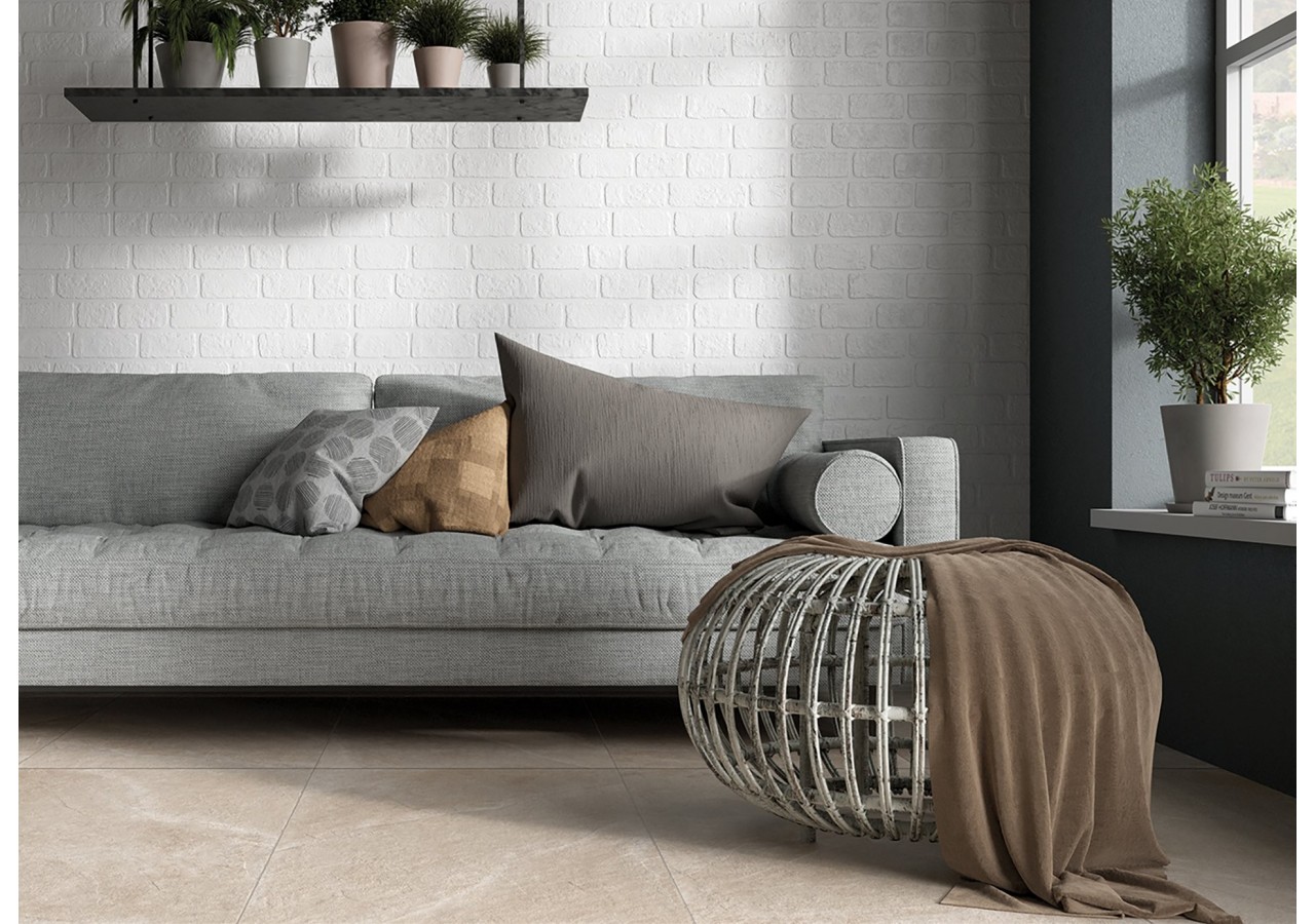 Wales 60x120 Beige - Carrelage intérieur et extérieur en Grès Cérame émaillé (GS) Rectifié GRIP - 1004014