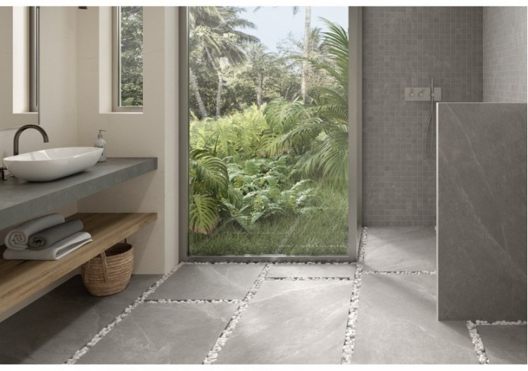 Wales 60x120 Gris - Carrelage intérieur en Grès Cérame émaillé (GS) Rectifié - 1004002 2