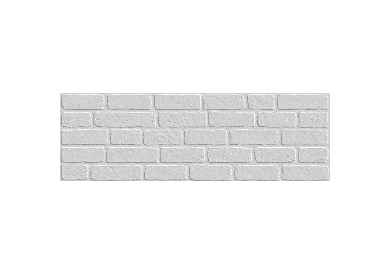 Wallbrick 30x90 Blanc - Carrelage intérieur en Grès Cérame émaillé (GS) Rectifié - WA3090BR