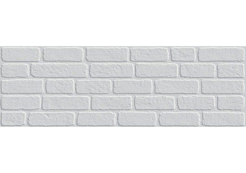 Wallbrick 30x90 Blanc - Carrelage intérieur en Grès Cérame émaillé (GS) Rectifié - WA3090BR