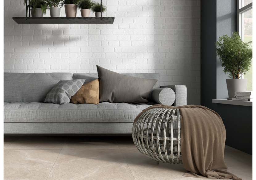 Wallbrick 30x90 Blanc - Carrelage intérieur en Grès Cérame émaillé (GS) Rectifié - WA3090BR