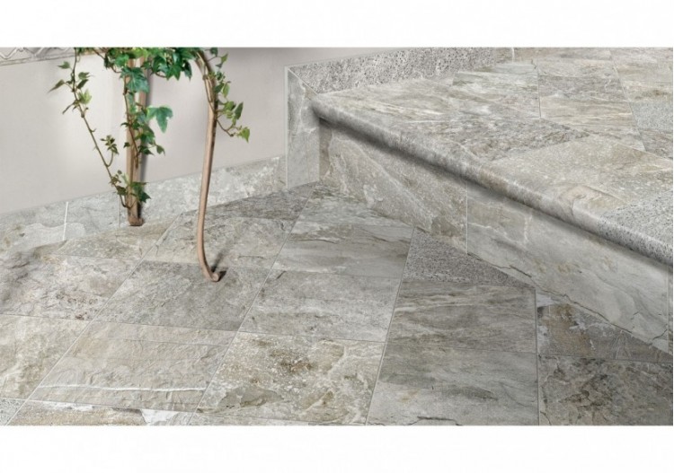 Xstone 25x50 Gris - Carrelage intérieur et extérieur en Grès Cérame émaillé (GS) Naturel GRIP - X50G 2