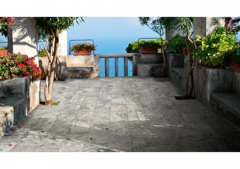 Xstone 25x50 Gris - Carrelage intérieur et extérieur en Grès Cérame émaillé (GS) Naturel GRIP - X50G