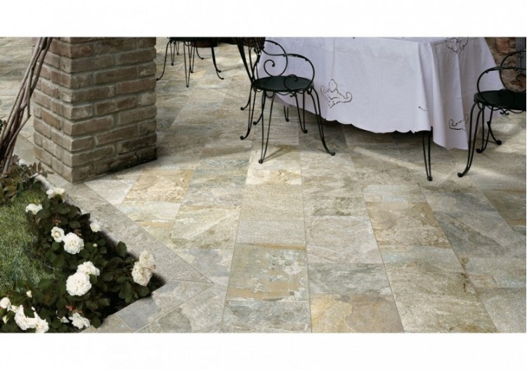 Xstone 25x50 Musk - Carrelage intérieur et extérieur en Grès Cérame émaillé (GS) Naturel GRIP - X50M 2