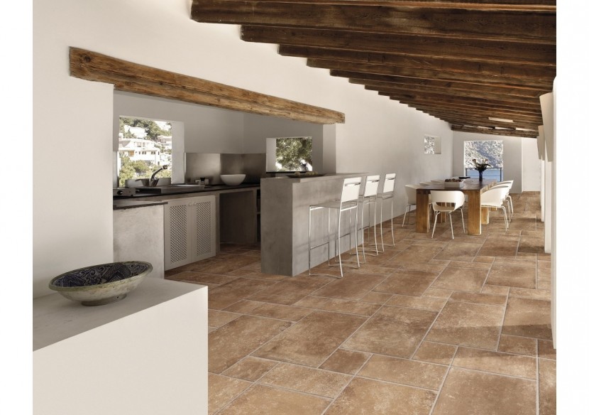 Lapis 40x40 Coctum - Carrelage intérieur et extérieur en Grès Cérame émaillé (GS) Naturel GRIP - LA4040COG