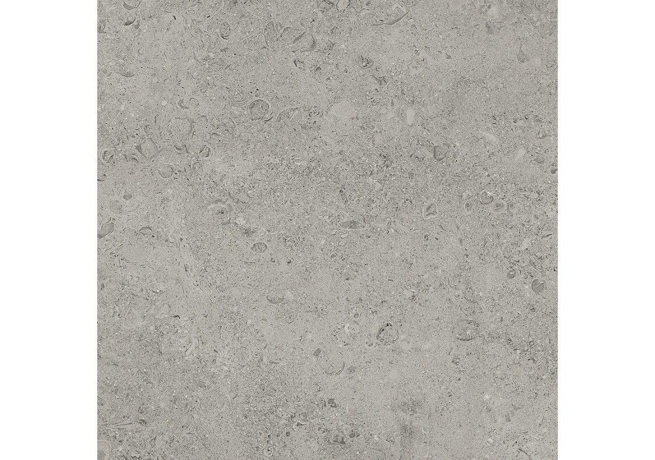 Shellstone 60x60 Gris - Carrelage intérieur et extérieur en Grès Cérame émaillé (GS) Rectifié GRIP - SH6060GYG