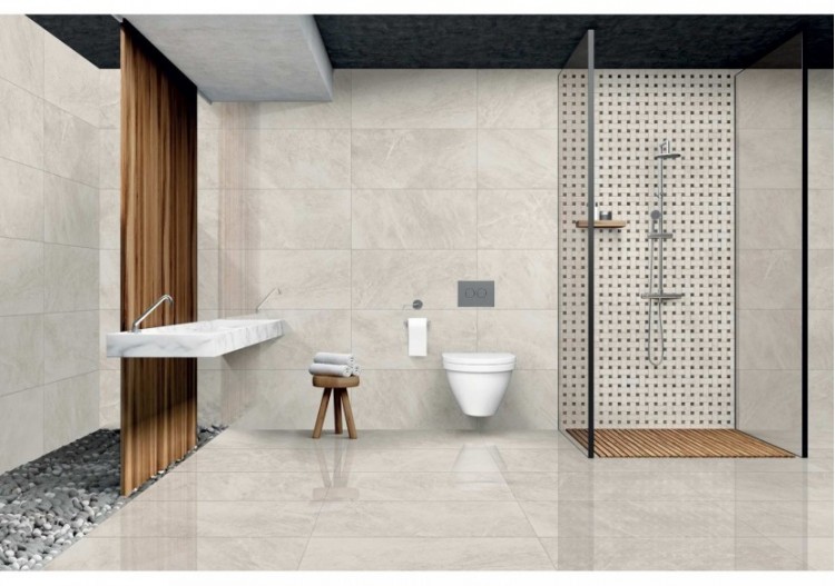 Star 60x60 Blanc - Carrelage intérieur en Grès Cérame émaillé (GS) Rectifié - ST60WHRG 2