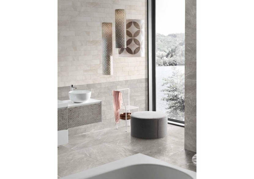 Star 60x60 Blanc - Carrelage intérieur en Grès Cérame émaillé (GS) Rectifié - ST60WHR