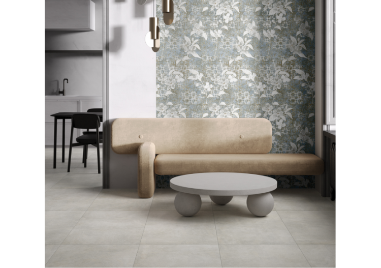 Theatro 60x60 Blanc - Carrelage intérieur et extérieur en Grès Cérame émaillé (GS) Rectifié GRIP - 1001026 2