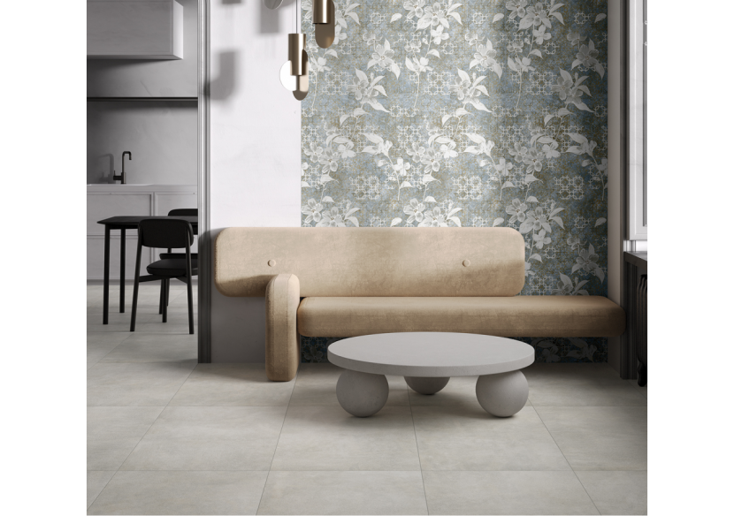 Theatro 60x60 Blanc - Carrelage intérieur et extérieur en Grès Cérame émaillé (GS) Rectifié GRIP - 1001026