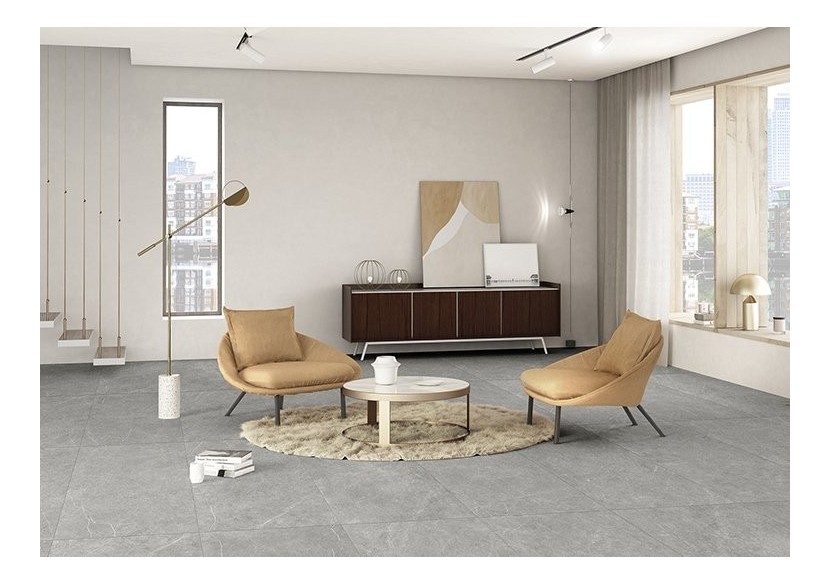 Time 60x60 Fog - Carrelage intérieur en Grès Cérame émaillé (GS) Rectifié - TI6060FO