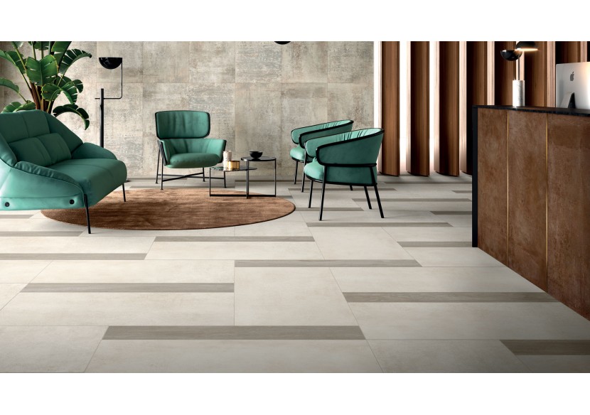 Absolute 60x120 Blanc - Carrelage intérieur en Grès Cérame émaillé (GS) Rectifié - ABCE60120WH