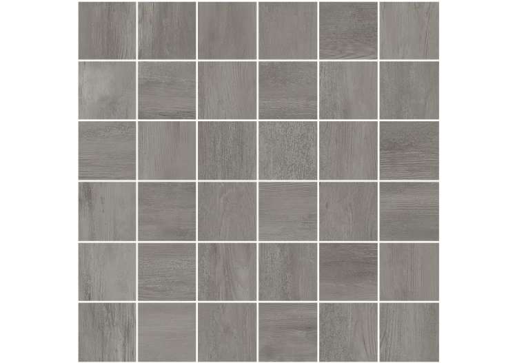 Absolute Gris - Mosaique en Grès Cérame émaillé (GS) - ABWOMOSSM