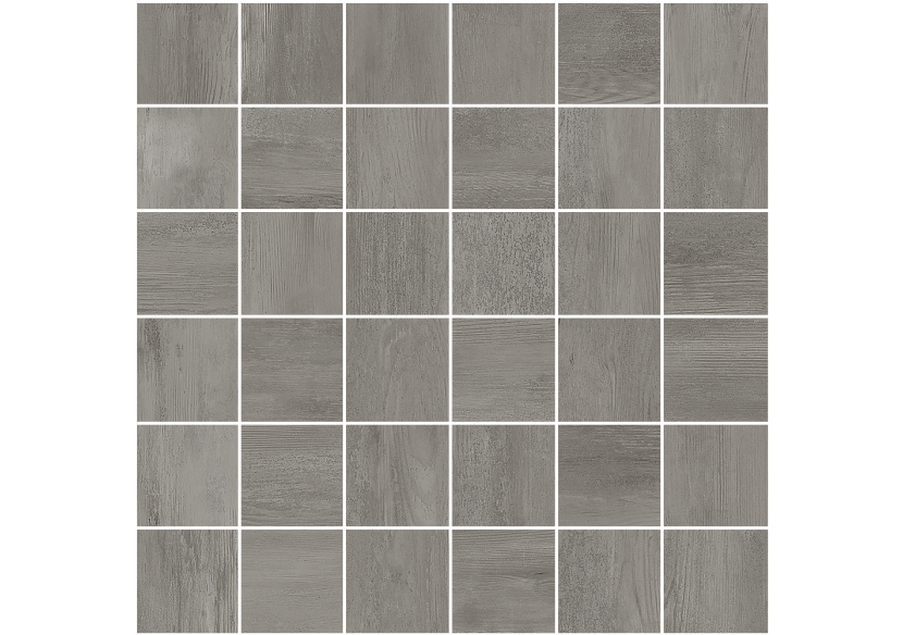 Absolute Gris - Mosaique en Grès Cérame émaillé (GS) - ABWOMOSSM