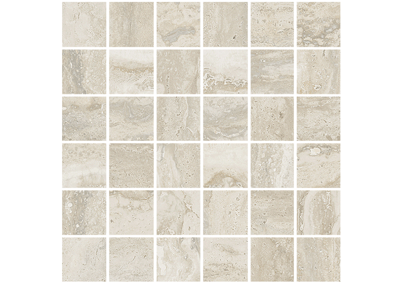 Imperium Crème - Mosaique en Grès Cérame émaillé (GS) - IMMOSCR