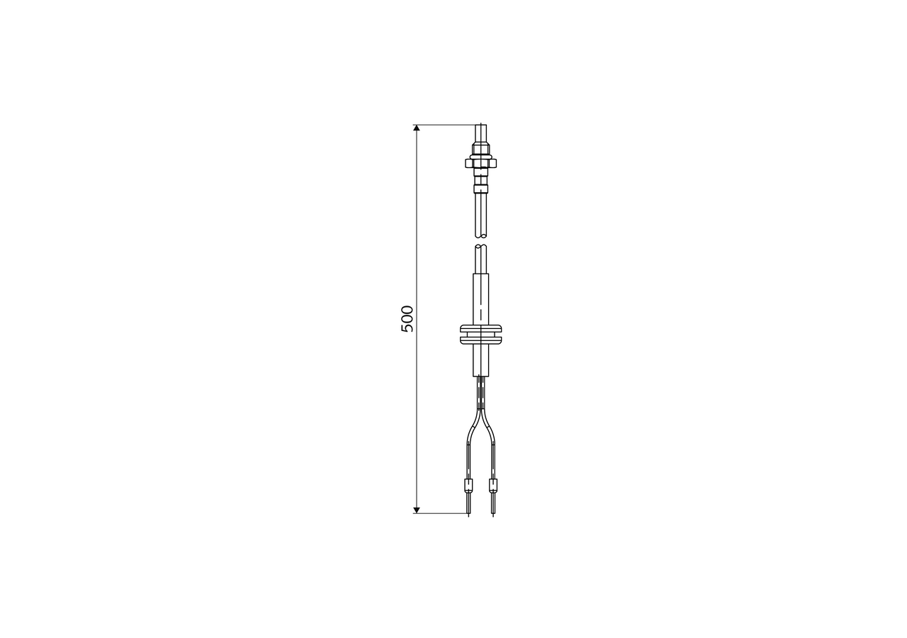 Sonde de température WALIS E pour SWS - 005550099 - Schell