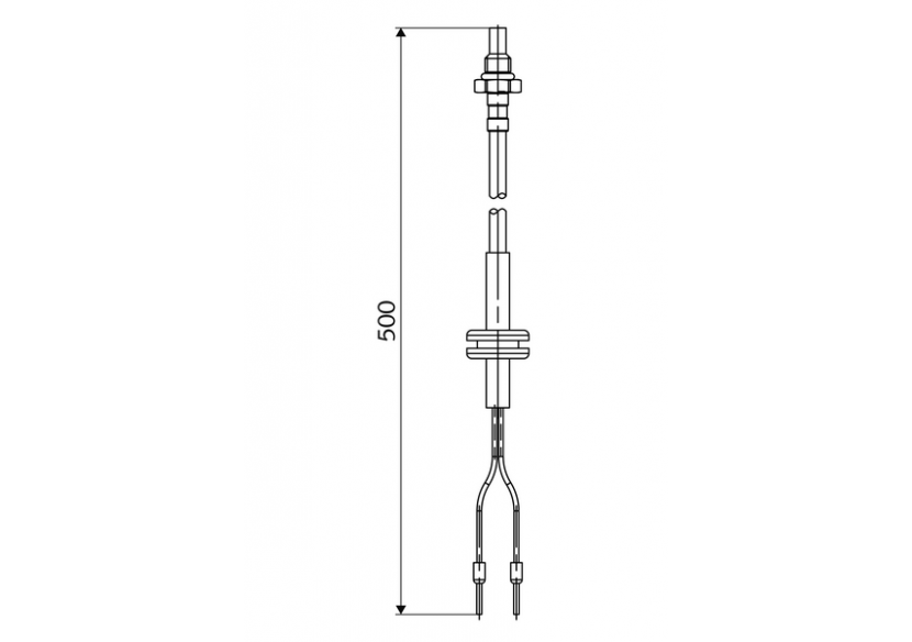 Sonde de température WALIS E pour SWS - 005550099 - Schell