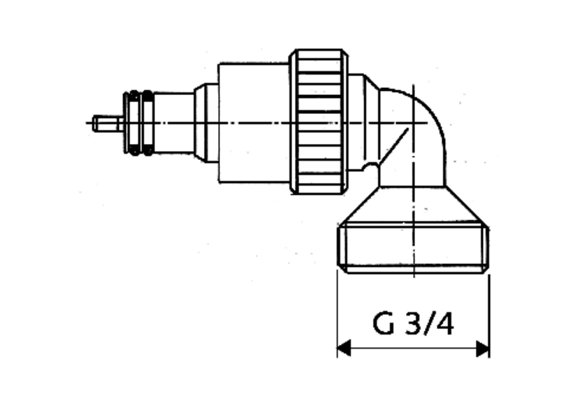 Adaptateur de rinçage QUICK - 007030099 - Schell