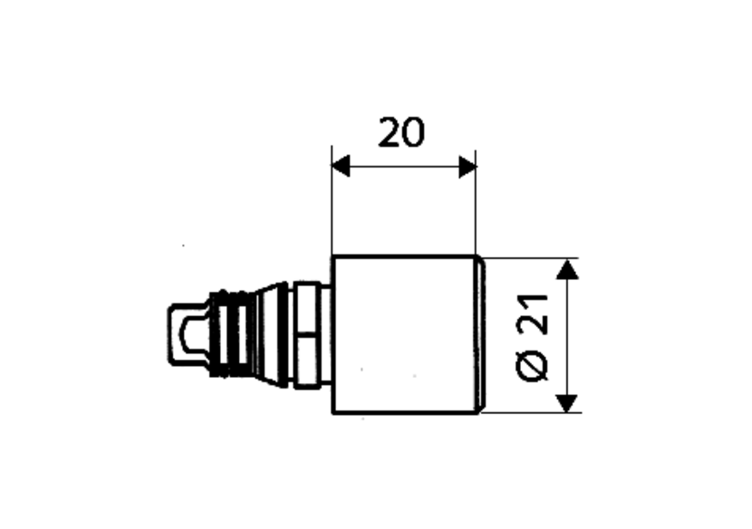 Rallonge QUICK, 20 mm - 007040699 - Schell