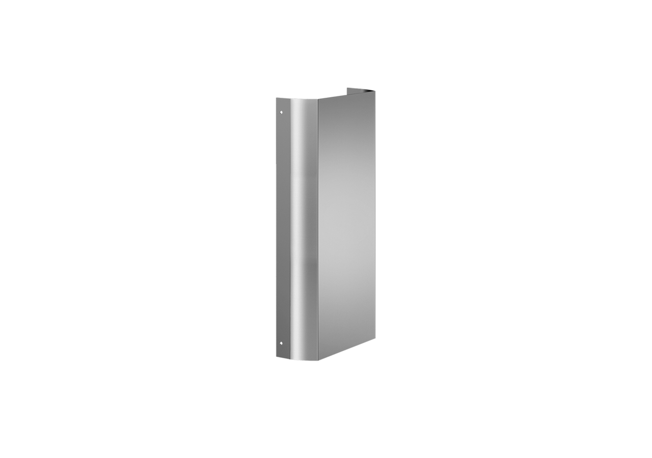 Cache de raccordement pour panneau de douche LINUS Inox - 008492899 - Schell