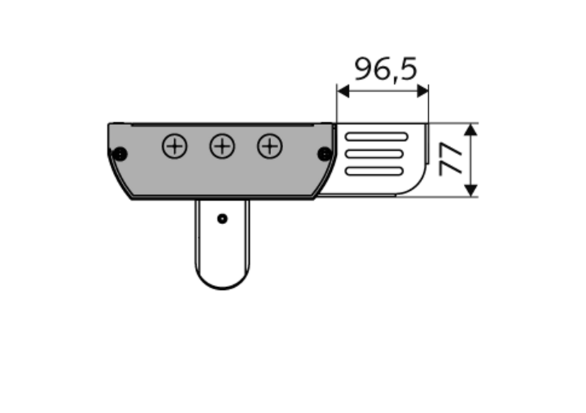 Porte-savon pour panneau de douche LINUS Inox - 008502899 - Schell