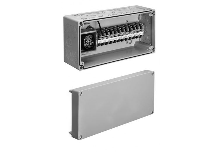 Coffret électrique 9 VDC, 100 - 240 VAC, 50 - 60 Hz - 015830099 - Schell