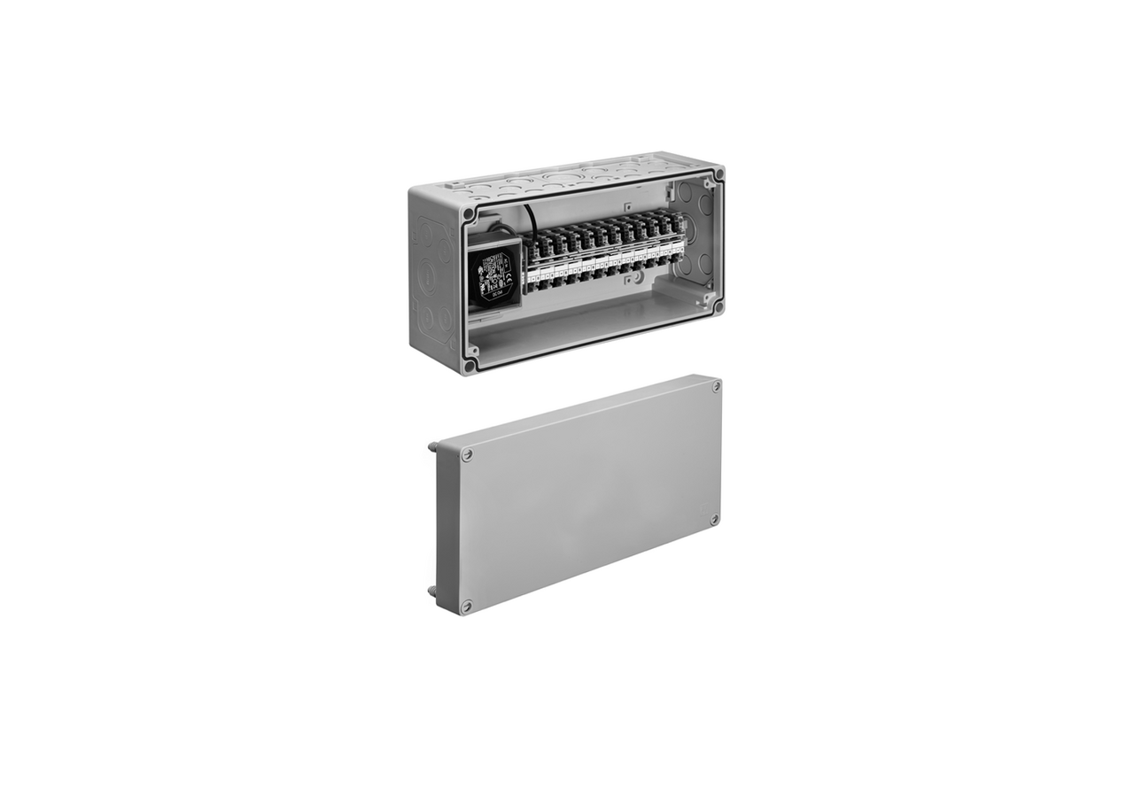Coffret électrique 9 VDC, 100 - 240 VAC, 50 - 60 Hz - 015830099 - Schell