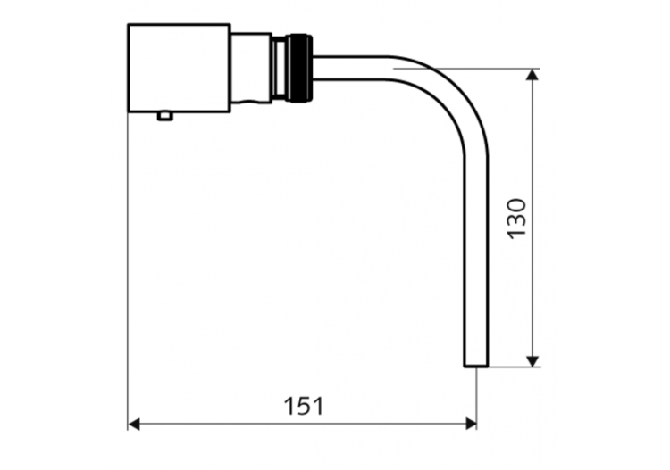 Robinet de prélèvement d'échantillons pour tête de douche - 018160099 - Schell 2
