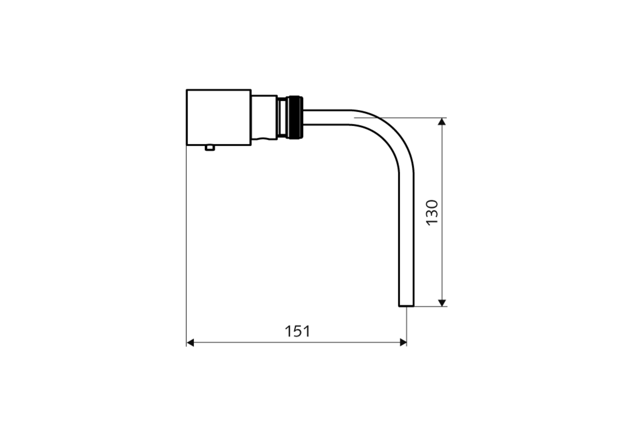 Robinet de prélèvement d'échantillons pour tête de douche - 018170099 - Schell