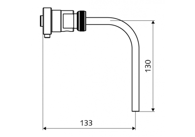 Robinet pour le prélèvement d'échantillons COMFORT Flex - 018230099 - Schell 2