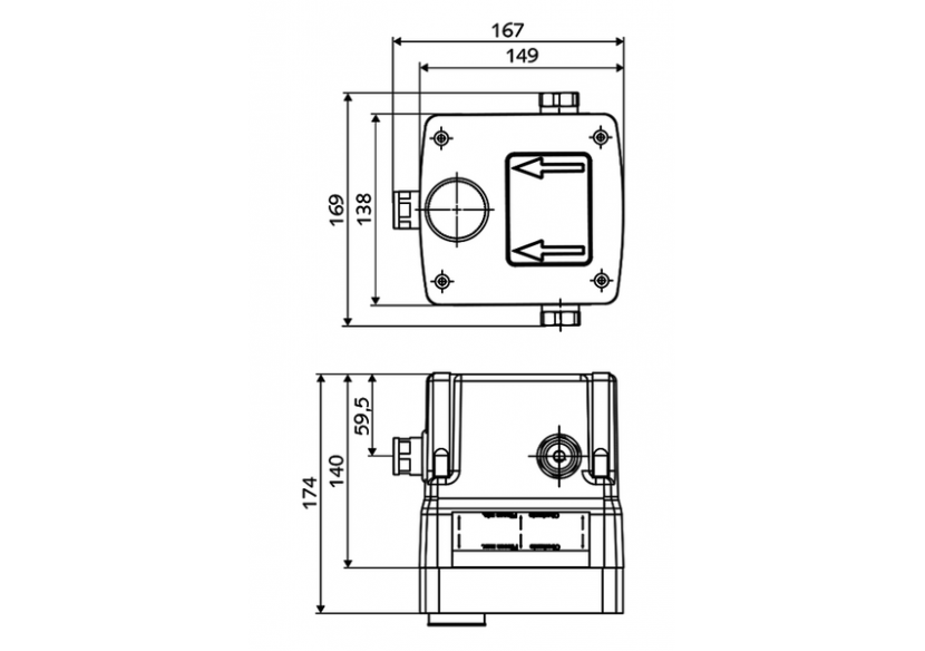 Masterbox à encastrer WBW-E-M - 019460099 - Schell