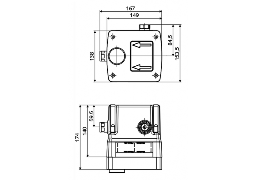 Masterbox à encastrer WBW-E-V - 019470099 - Schell