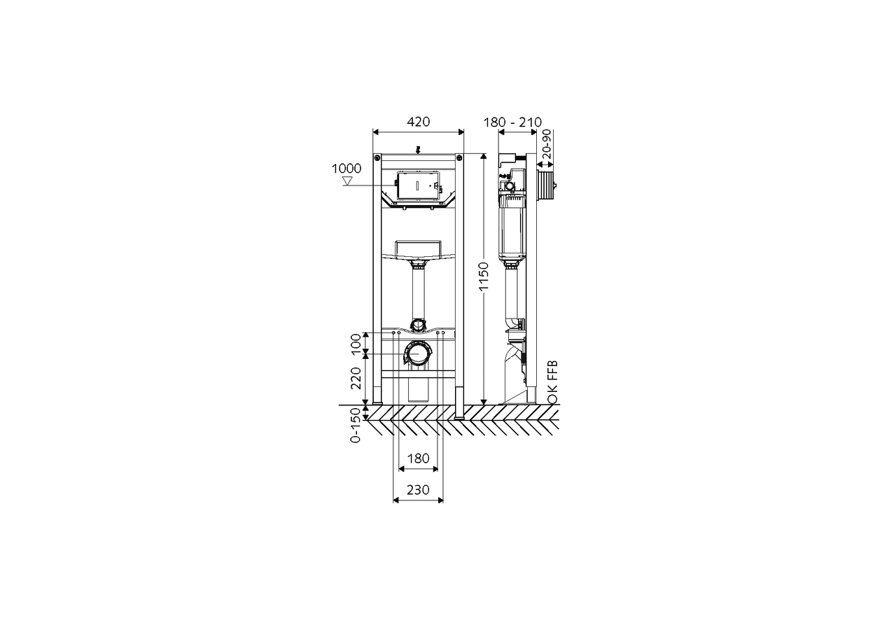 Module-WC MONTUS - 030660099 - Schell