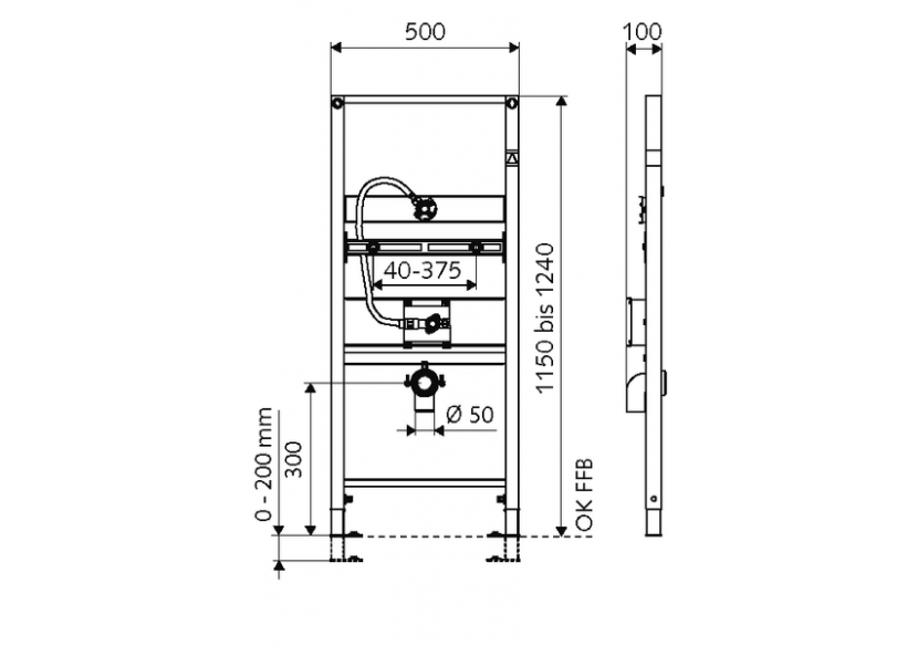 Module-Urinoir MONTUS - 030890099 - Schell