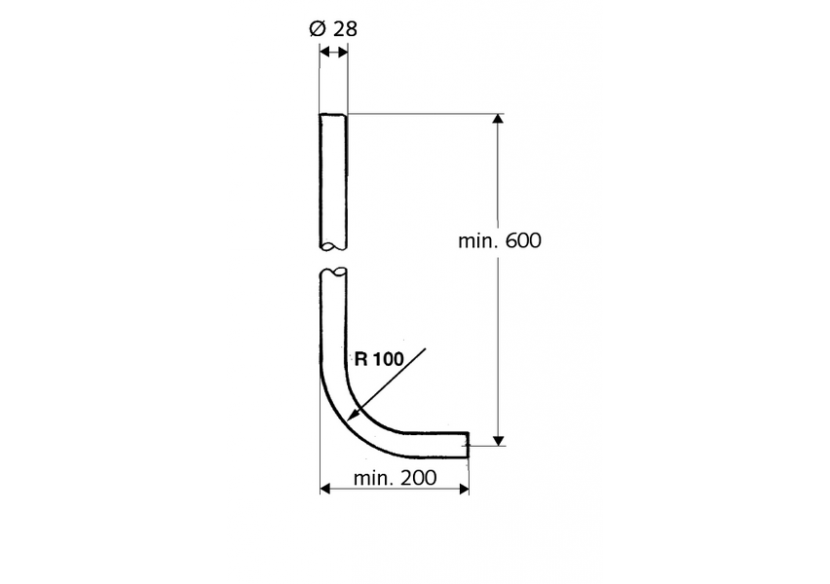 Garniture pour tube de rinçage WC - 032090699 - Schell