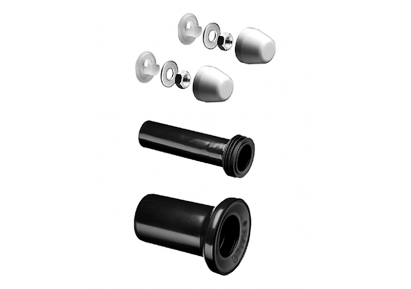 Kit d’arrivée d'eau et d'évacuation pour WC suspendu - 032610099 - Schell